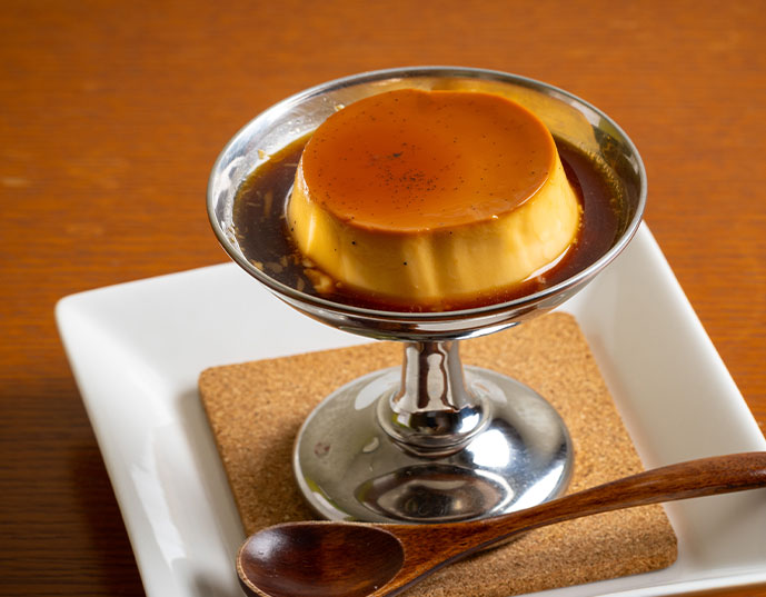 写真:こだわりのデザートも絶品